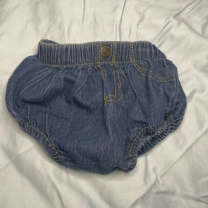 Denim bloomers European size 80 (US size 12-24 months)